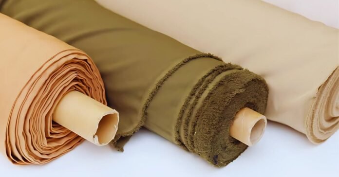 A close-up of soft, lightweight Micromodal fabric with a smooth texture and gentle drape.