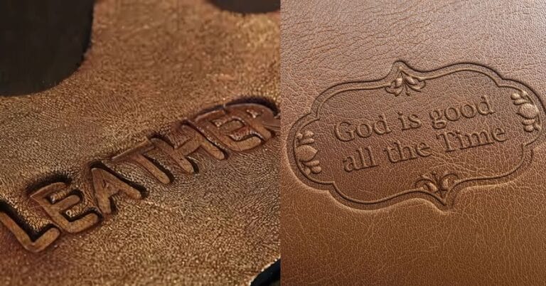 How to Emboss Leather with Heat, Pressure & Creativity