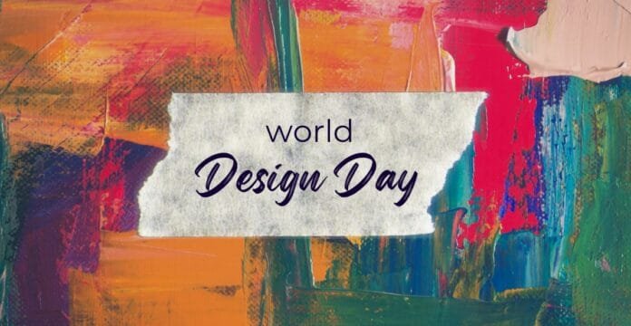 A colorful abstract painting background with the text 