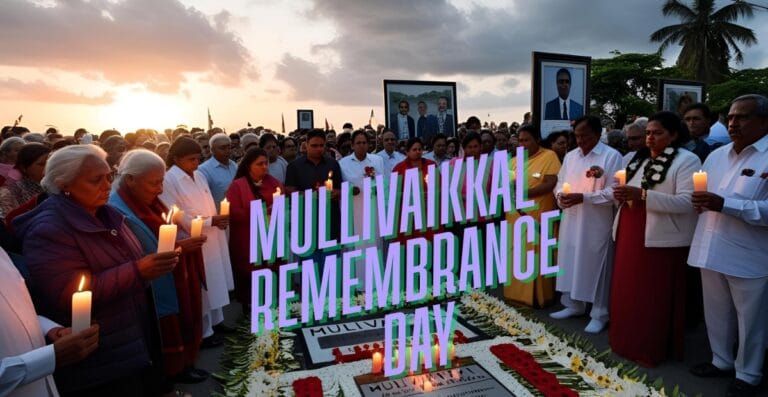 Mullivaikkal Remembrance Day – Honoring the Lives Lost