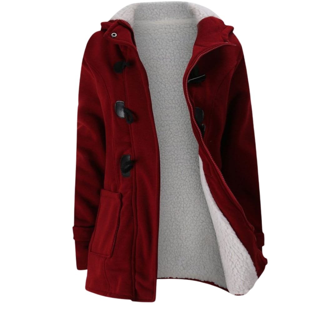 Trendy ladies blouson jacket with cinched waist and puffed sleeves, styled in a lightweight fabric.