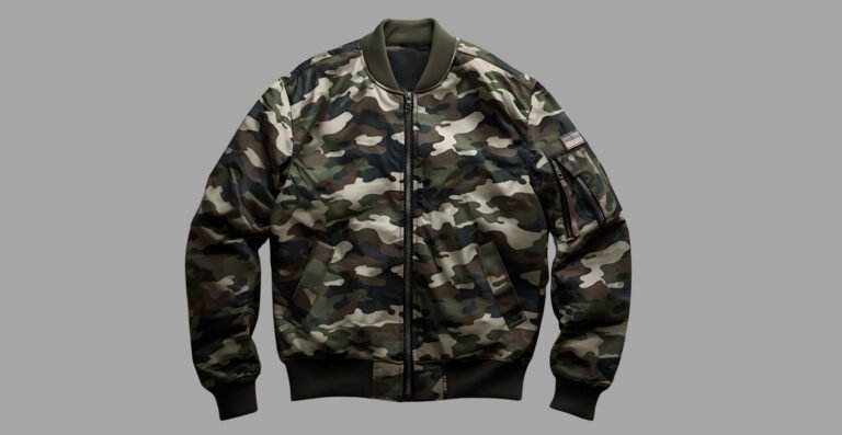 Camo Bomber Jacket Styles That Elevate Casual & Streetwear
