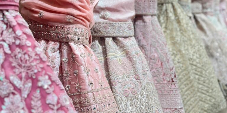 Embroidered Organza Fabric: Sheer Elegance with Fine Detail
