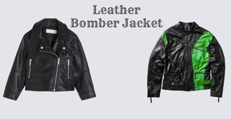 Leather Bomber Jackets: Timeless Style and Comfort for Season