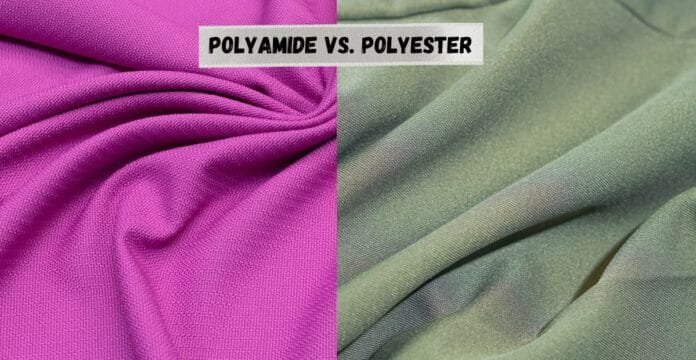 Is polyamide the same as polyester? Comparing fabrics.