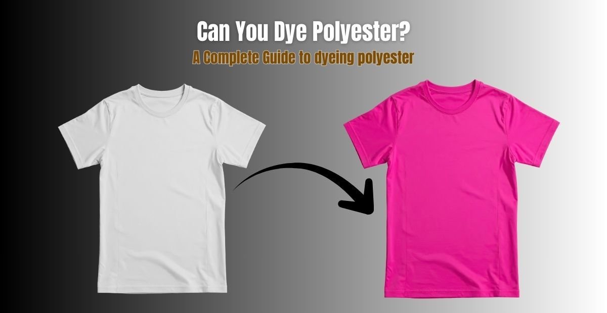 White polyester t-shirt transformed into a bright pink t-shirt, showing the dyeing process.