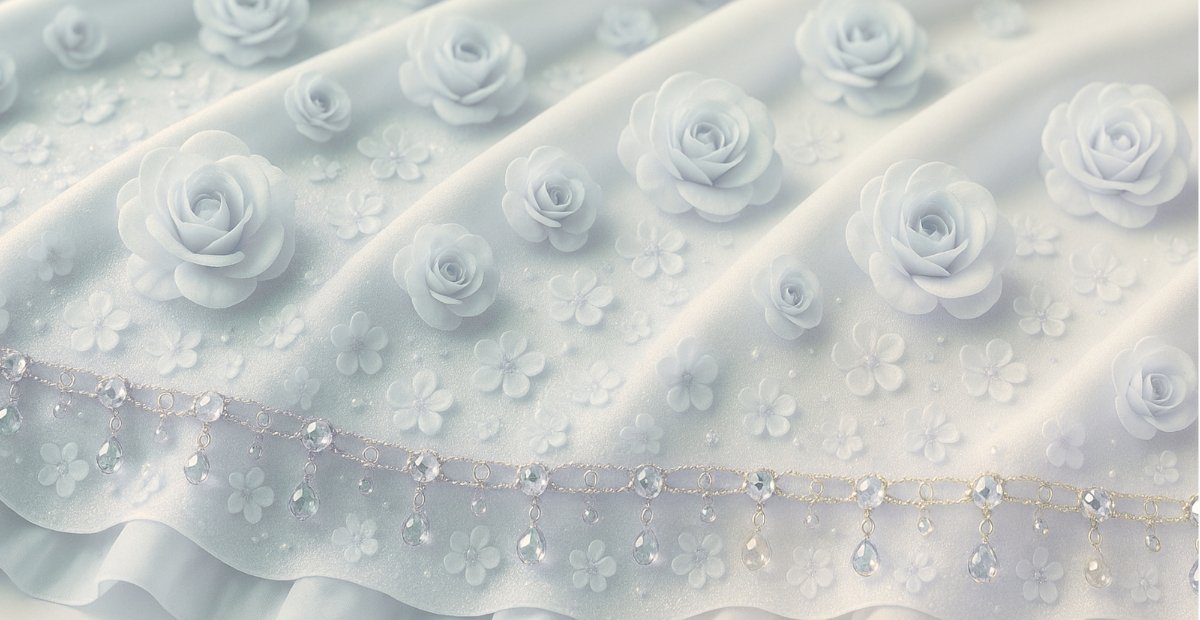 crystal organza fabric