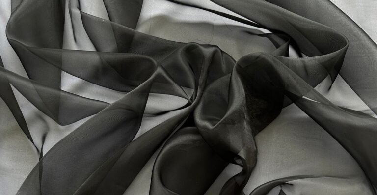 Black Organza Fabric: A Timeless Choice for Stylish Outfits