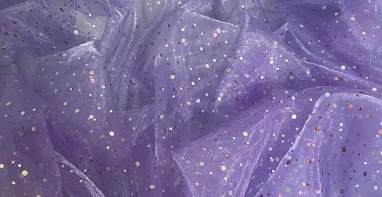 Discover the Magic of Glitter Organza Fabric for Fashion