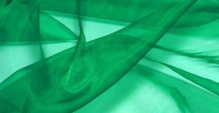 Green Organza Fabric: Elegant Choices for Fashion and Decor