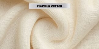 1. What Is Ringspun Cotton? Why It’s Softer, Stronger, and Better Close-up of ringspun cotton fabric texture.