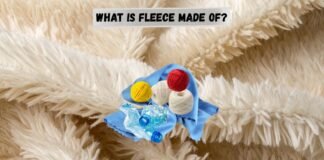 1. What Is Fleece Made Of? Polyester vs Cotton vs Wool Compared Close-up of fleece fabric. "What is fleece made of?