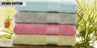 1. What Is Hygro Cotton? The Soft, Fluffy Cotton Technology Stack of hygro cotton towels in various colors.________what is hygro cotton?