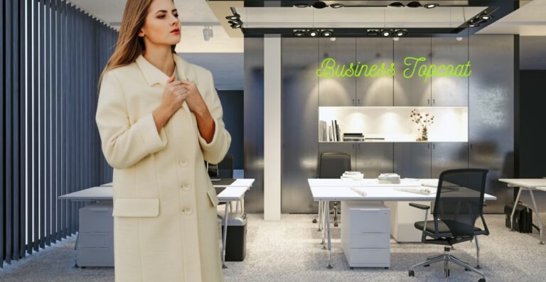 Business Topcoat: Professional Outerwear for a Sharp Look