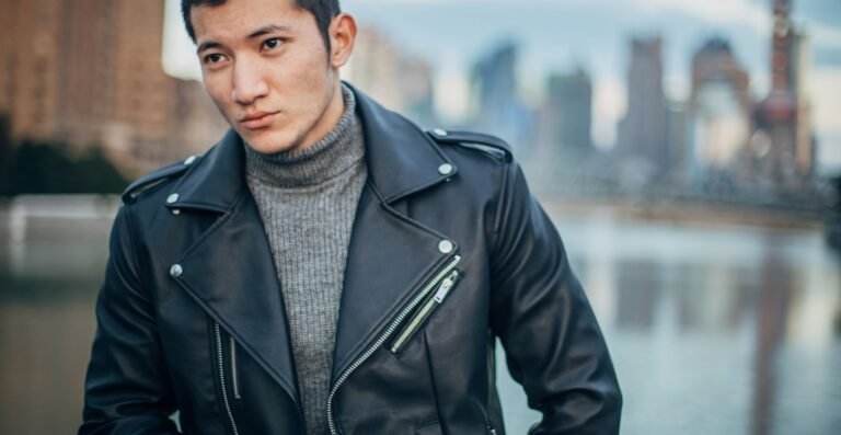 Designer Leather Jacket:  Style Crafted for Modern Fashion