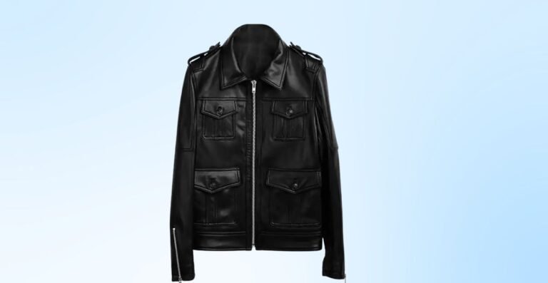 Modern ZIP Up Leather Jacket: Sleek Style for Everyday Wear