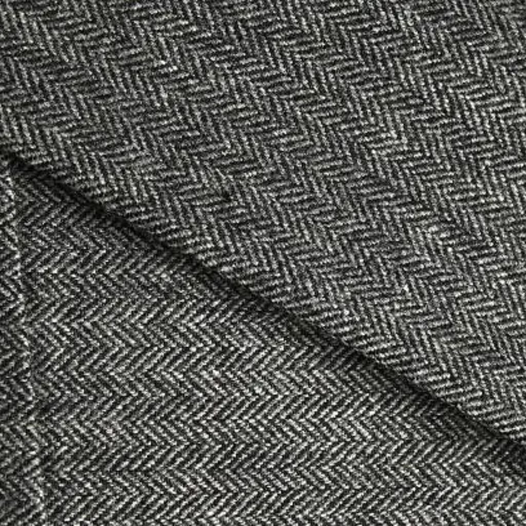 Close-up of a multicolored tweed jacket showing a plaid pattern, textured wool fabric, and brown buttons.Does Shetland Wool Itch?
