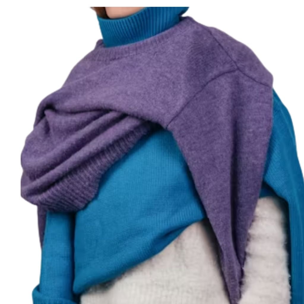 A mustard yellow knitted sweater with long sleeves, a ribbed crew neckline, and ribbed cuffs and hem.cozy winter outfits