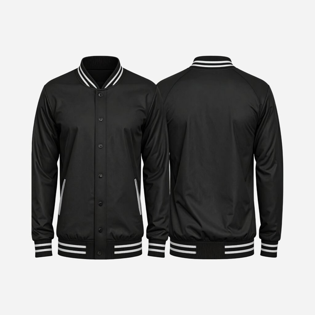 A classic retro leather jacket in rich brown leather featuring a cropped silhouette, zippered pockets, and vintage hardware.