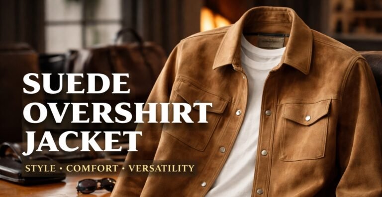 Suede Overshirt Jacket: A Perfect Blend of Style & Comfort