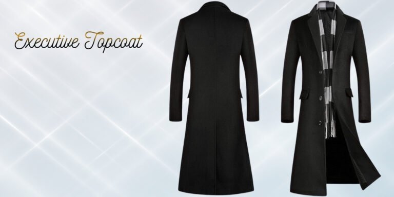 Executive Topcoat: Stylish Elegance for Modern Professionals