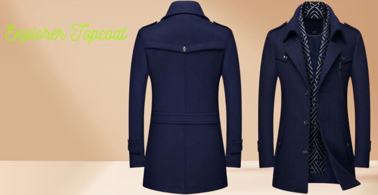 Explorer Topcoat A Perfect Blend of Utility & Sophistication