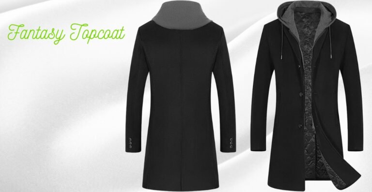 Fantasy Topcoat A Bold Statement of Luxury & Creative Style.