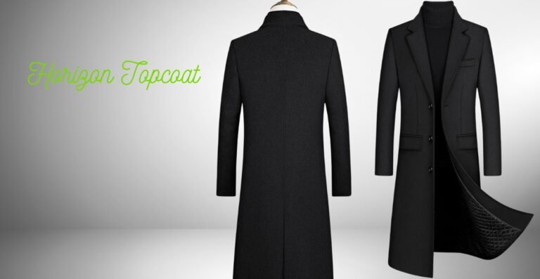 Horizon Topcoat A Modern Classic Redefining Winter Elegance.