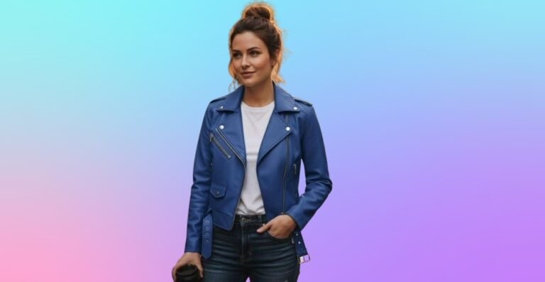 Navy Leather Jacket: Timeless Style, Modern Confidence & Everyday