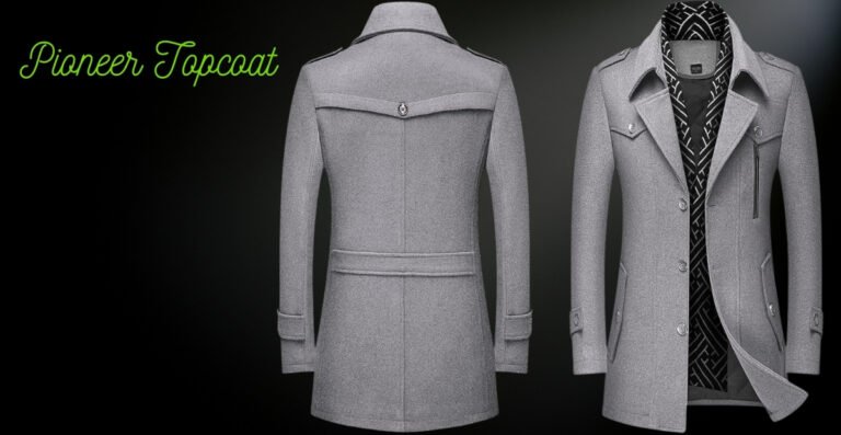 Pioneer Topcoat: A Timeless Outerwear Style for Modern Men.