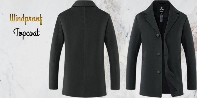 Windproof Topcoat Style Warmth & Everyday Weather Protection