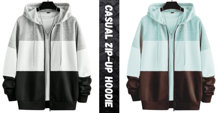 Casual Zip-Up Hoodies Stylish Comfort for Everyday Wear Pro