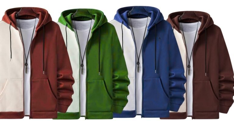 Fashion Zip-Up Hoodies: Trendy Comfort for Daily Wear Guide