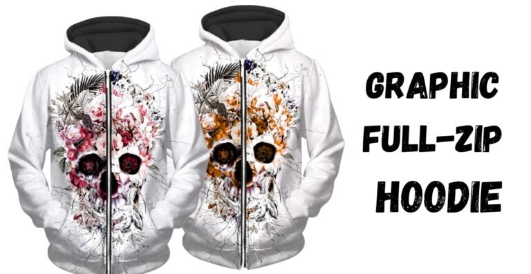 Graphic Full-Zip Hoodies: Stylish Comfort for Every Occasion