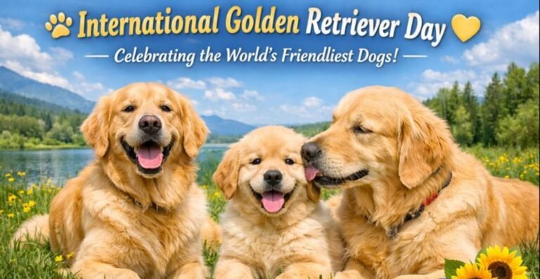 International Golden Retriever Day: Meaning & Ways Celebrate