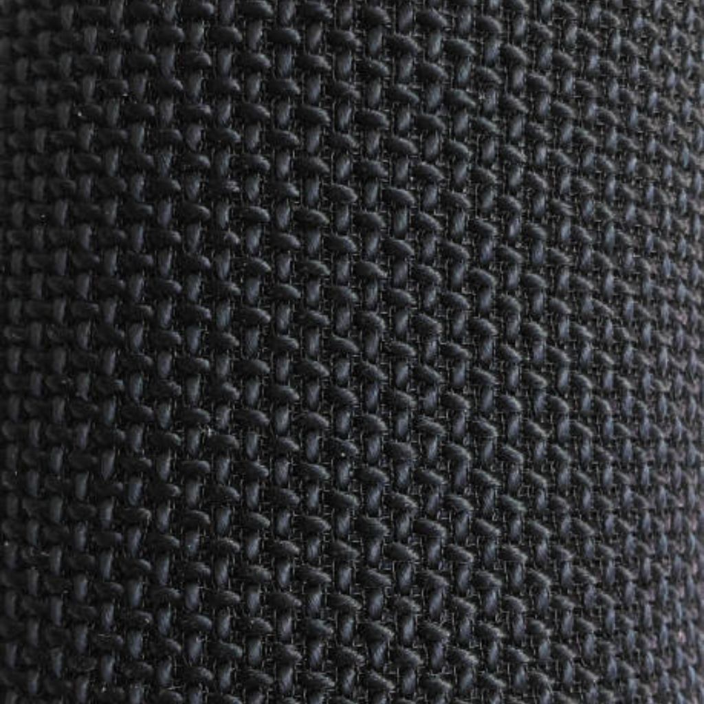 WarmTech Elite Athletic Weave: Next-Gen Athletic Fabric Tech 7 Alt text: Close-up of tightly woven black fabric with a rough, durable texture; individual threads visible in an over-under weave.
WarmTech Elite Athletic Weave: