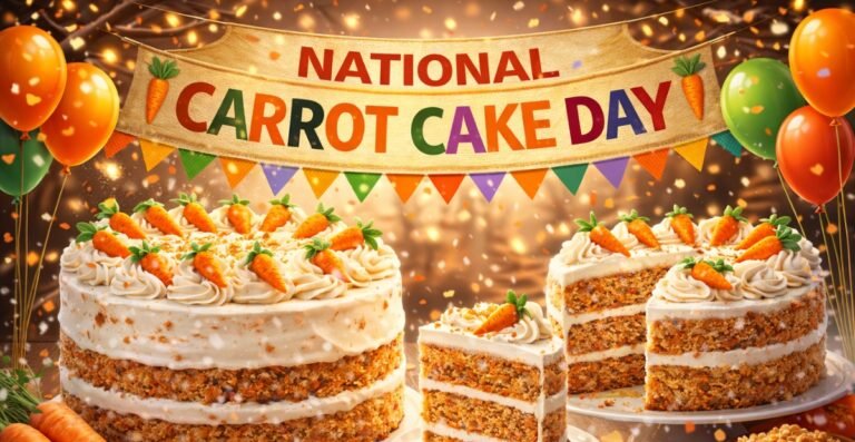 National Carrot Cake Day – The Sweetness of Carrot Cake
