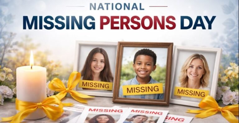 National Missing Persons Day Awareness, Support & Prevention