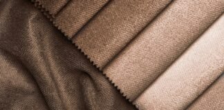 Types of Grade C Cashmere Wool Fabric Guide Types of Grade C Cashmere Wool Fabric Guide Close-up of diagonal swatches in brown tones with soft, textured fabric surfaces (likely velvet or corduroy), showcasing color variation.