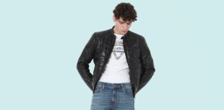 Hybrid Leather Jacket for Everyday Comfort Wear (short, descriptive for accessibility