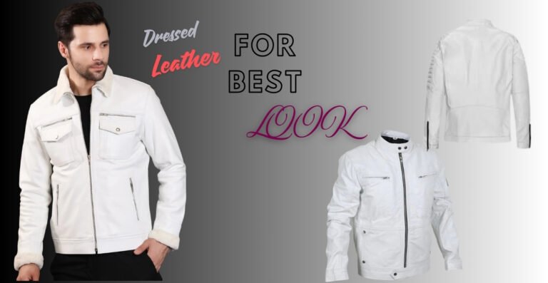 Luxury Dressed leather Jacket for MEN