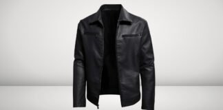 Smart Leather Jacket: Refined Style for Every Season short, screen-reader friendly