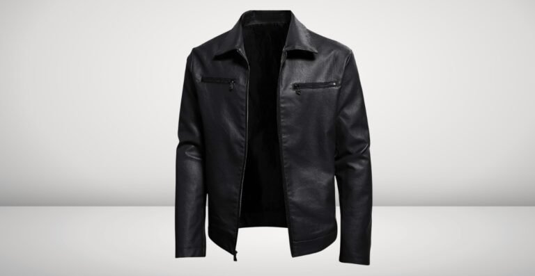Smart Leather Jacket: Refined Style for Every Season