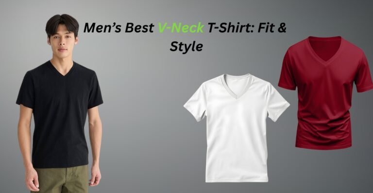 Best V-Neck T-Shirts for Men: Style, Comfort & Fit