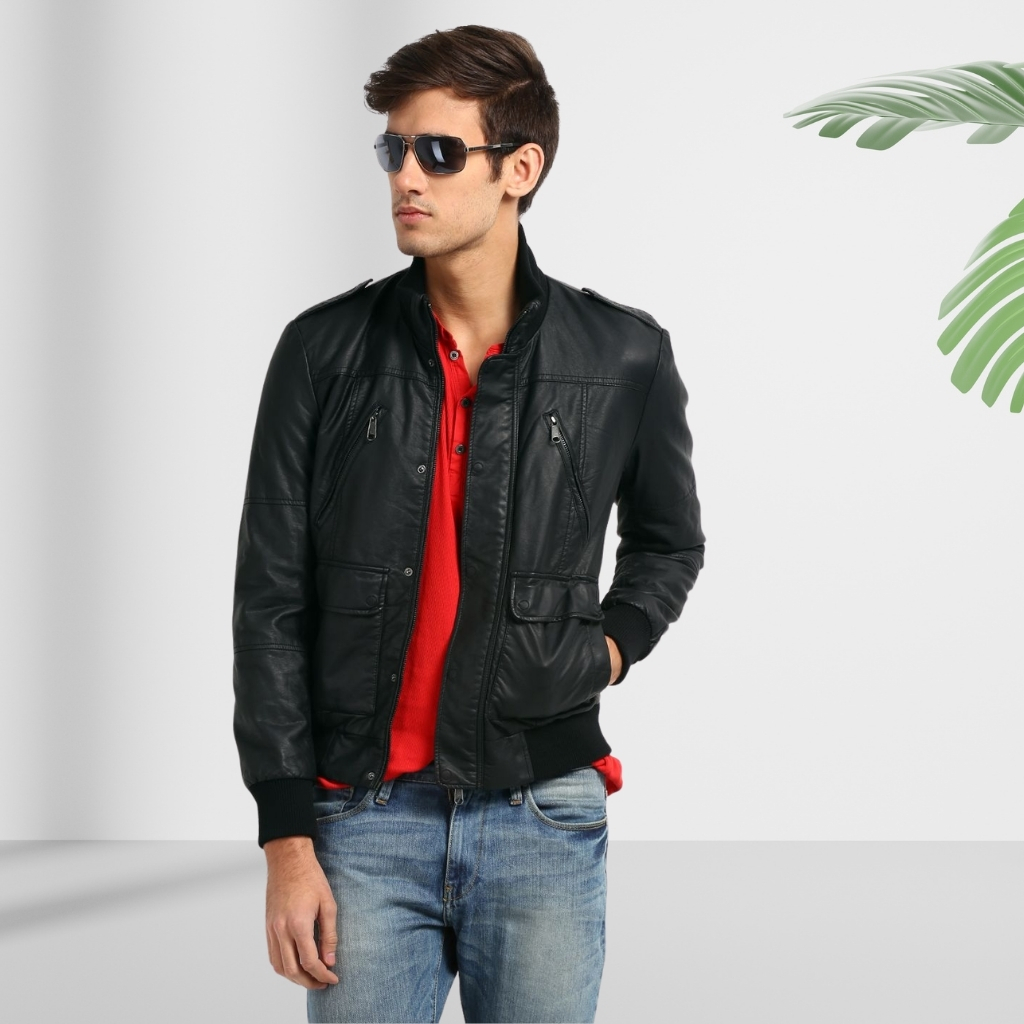Eco Leather Jacket Crafted for Sustainable Modern Style Wear 6 Comfort without Compromise