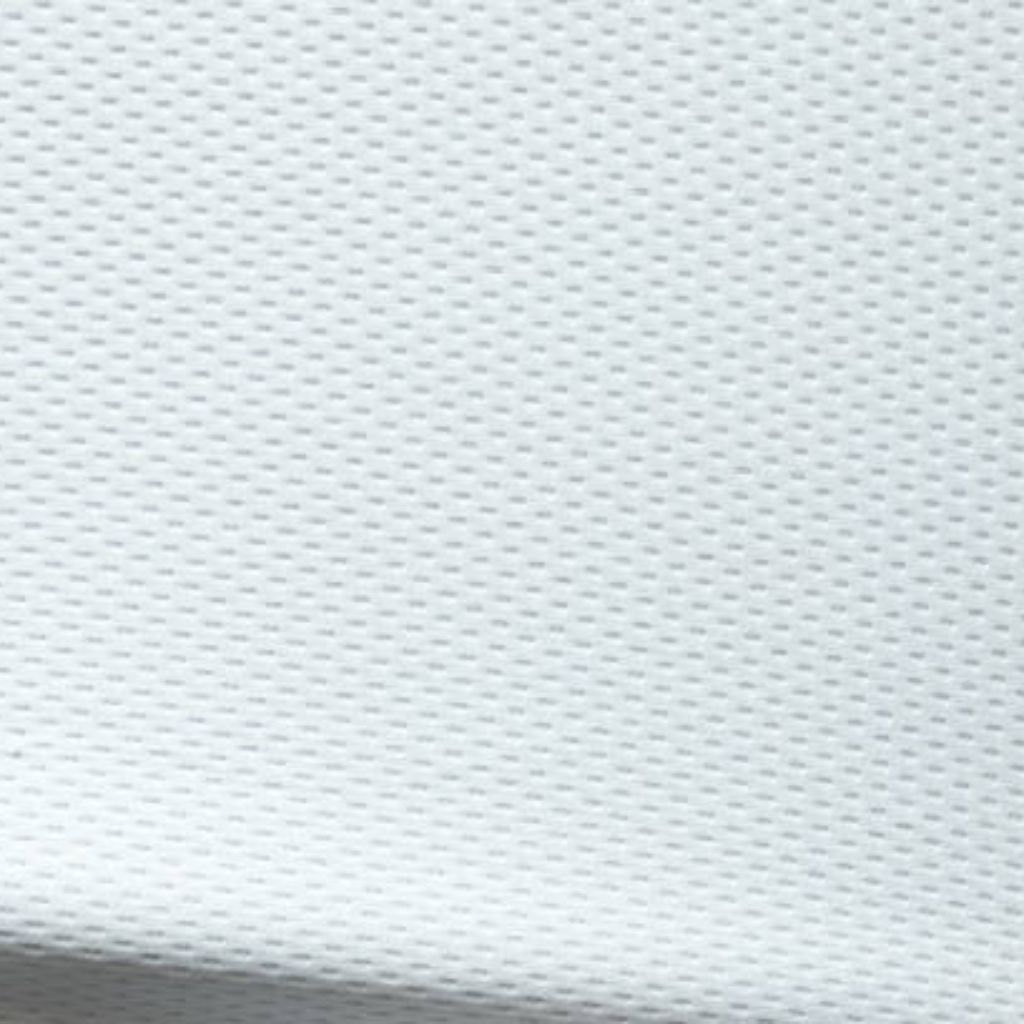 Ice Vent Performance Fabric: Stay Cool, Dry & Game-Ready Pro 9 "Close-up of Ice Vent™ white performance fabric showing uniform micro-perforated mesh structure for thermal regulation and breathability."
Ice Vent Performance Fabric: