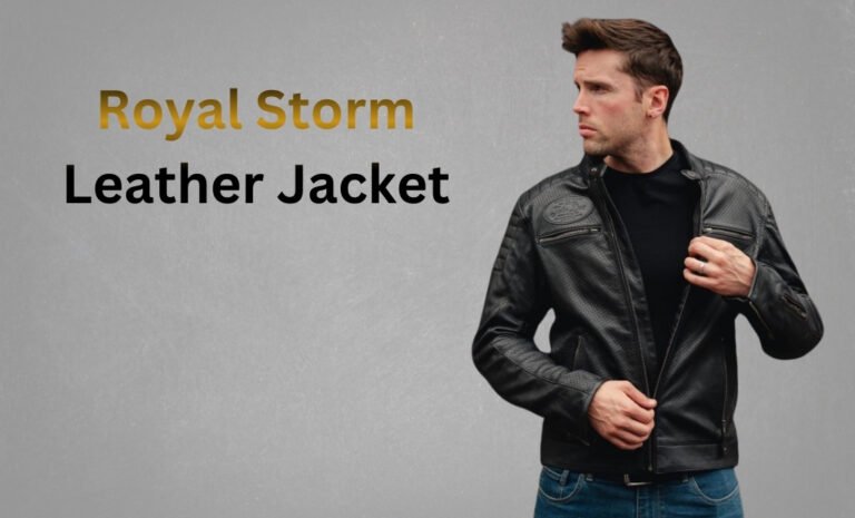 Royal Storm Leather Jacket for Modern Rebel Fashion