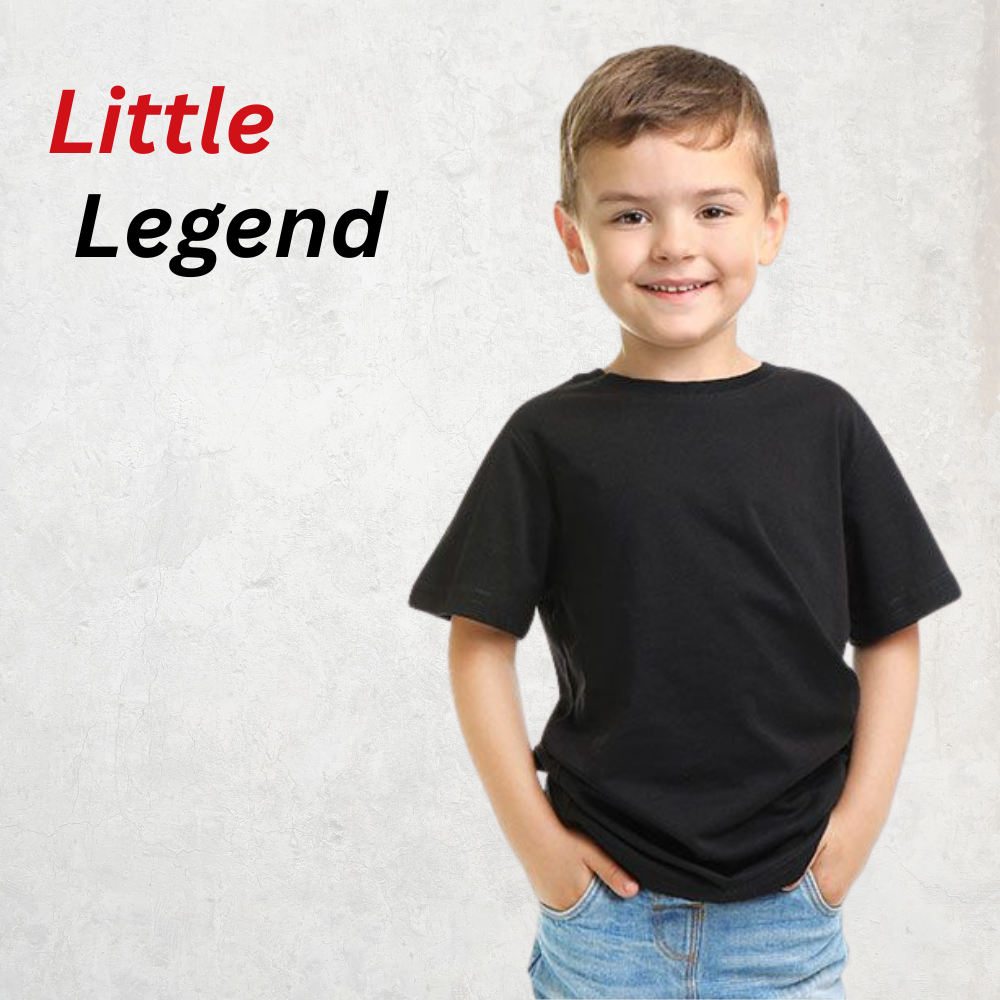 Kids T-Shirts – Comfortable, Stylish & Durable Tees for Everyday Wear 12 Kids black T-shirt featuring a comfortable, stylish, durable everyday fit—classic crew neckline for easy wear.