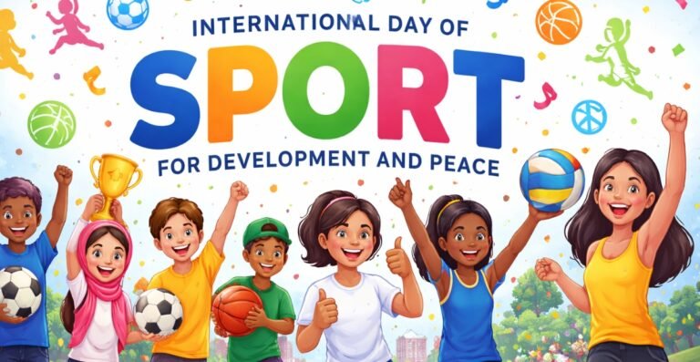 International Day of Sport for Development & Peace – April 6