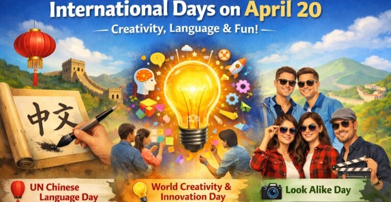 International Days on April 20 – Creativity, Language & Fun